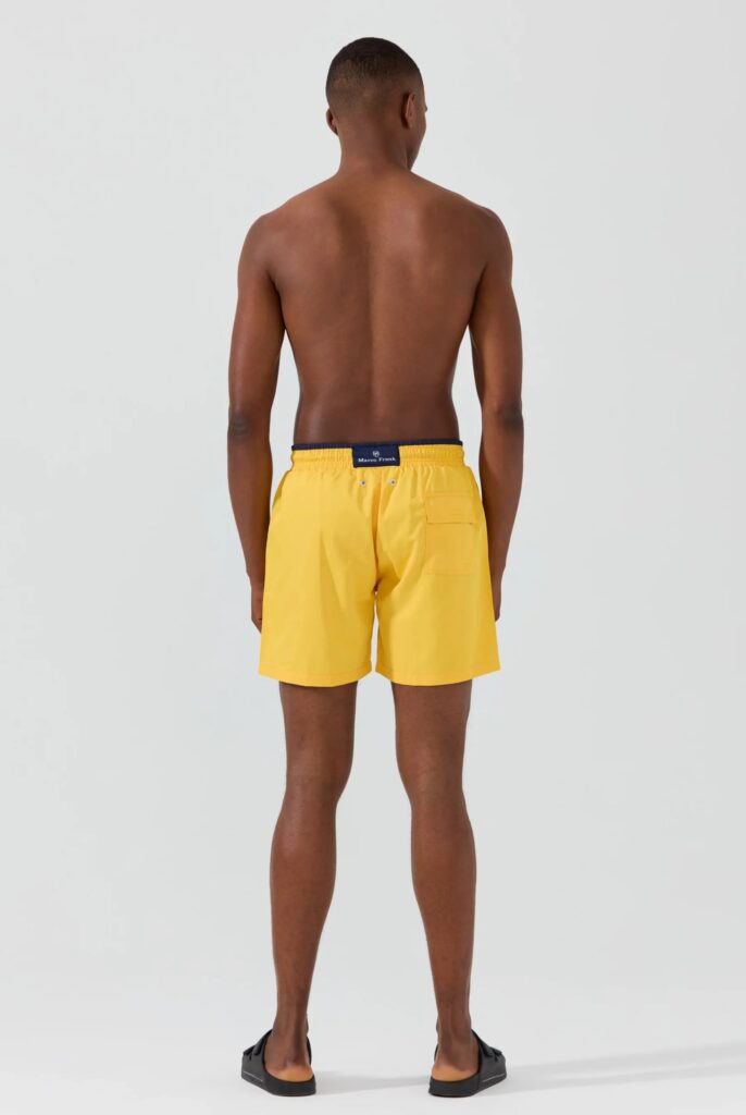 Ormondo : Short de Bain uni, séchage rapide - 43