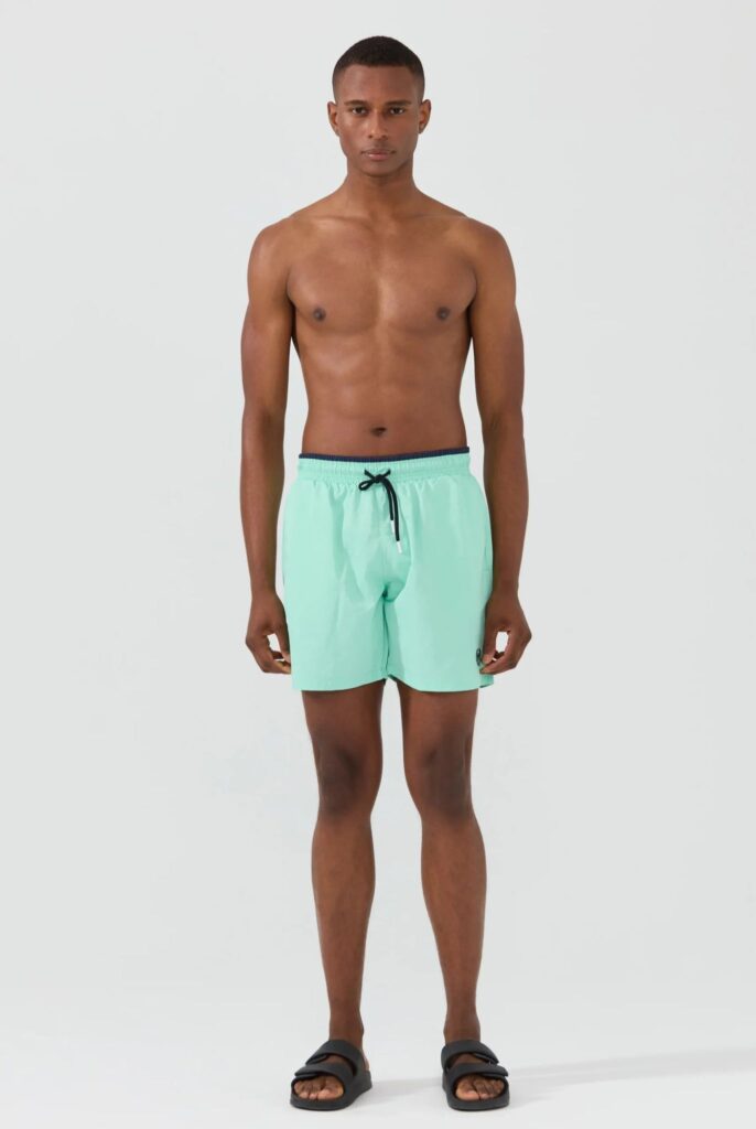 Ormondo : Short de Bain uni, séchage rapide - 30