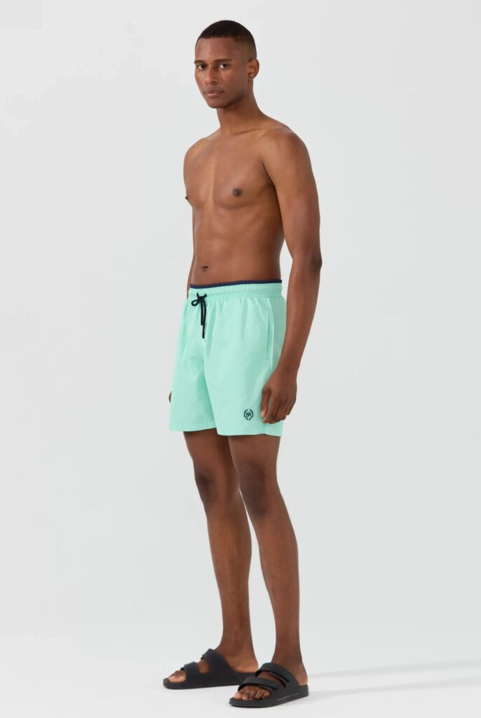 Ormondo : Short de Bain uni, séchage rapide - 31