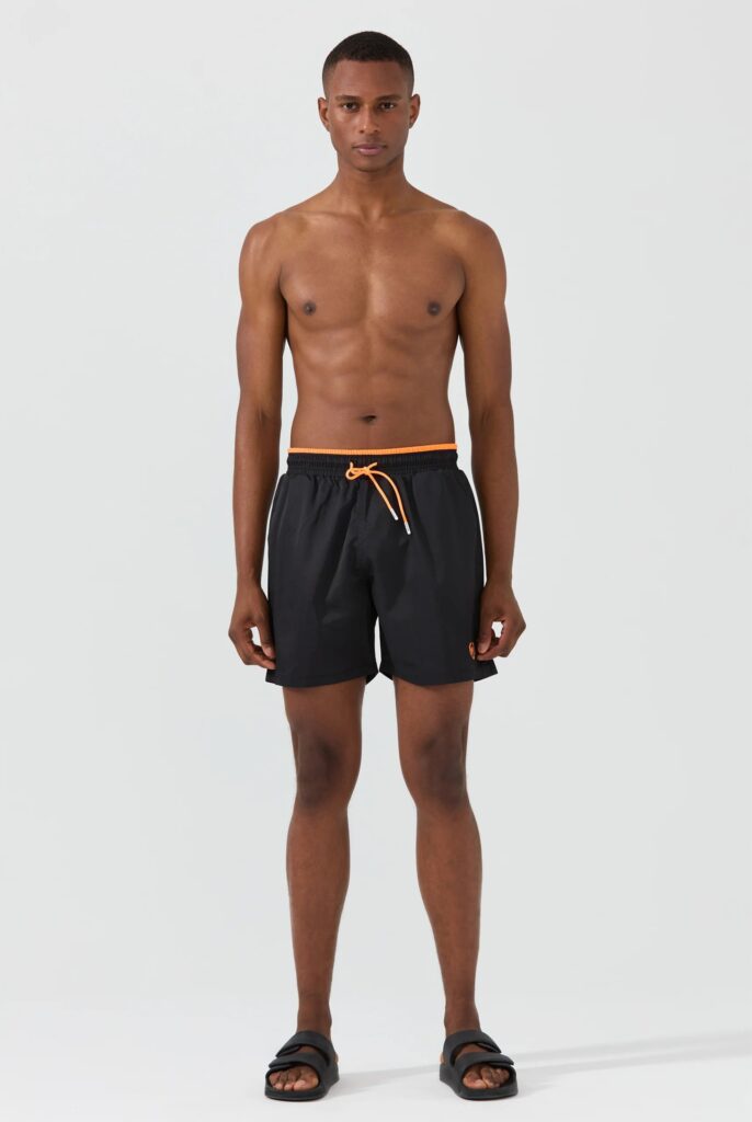 Ormondo : Short de Bain uni, séchage rapide - 55