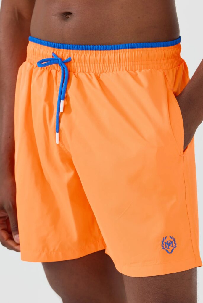 Ormondo : Short de Bain uni, séchage rapide - 14