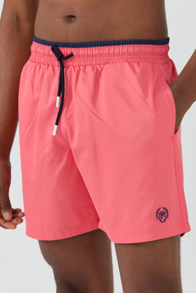 Ormondo : Short de Bain uni, séchage rapide - 2