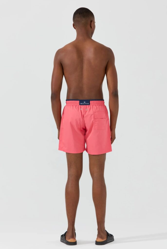 Ormondo : Short de Bain uni, séchage rapide - 3