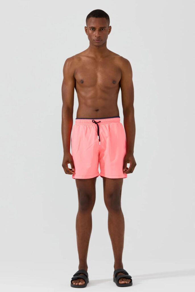 Ormondo : Short de Bain uni, séchage rapide - 40