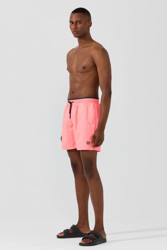 Ormondo : Short de Bain uni, séchage rapide - 41