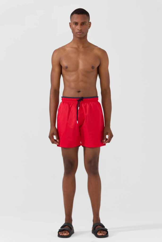 Ormondo : Short de Bain uni, séchage rapide - 49