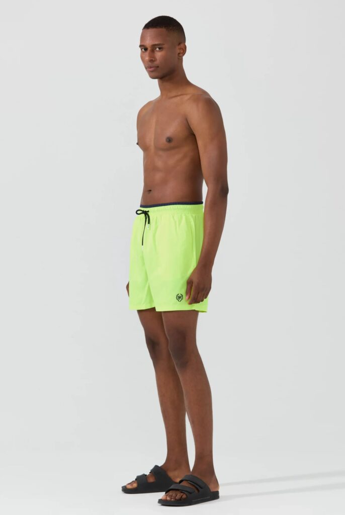 Ormondo : Short de Bain uni, séchage rapide - 36