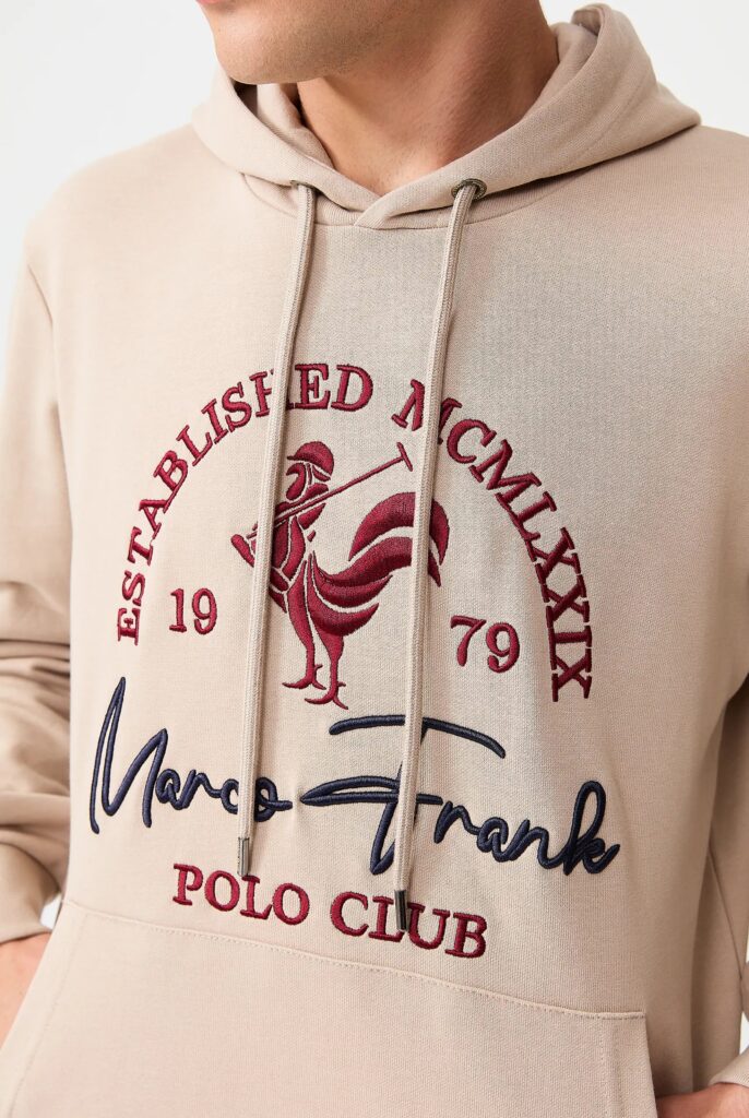 Paradis:  Sweat à Capuche avec l’emblématique Logo du Coq Brodé - 9