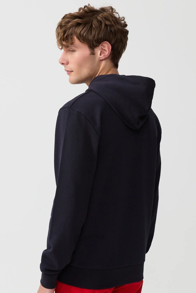 Paradis:  Sweat à Capuche avec l’emblématique Logo du Coq Brodé - 3