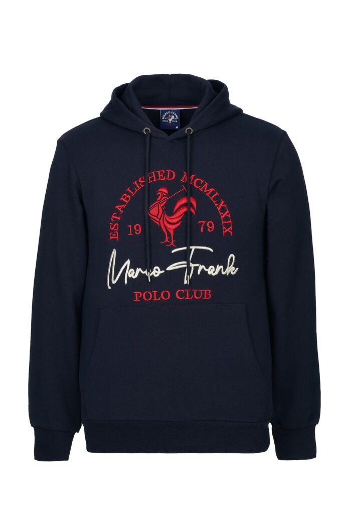 Paradis:  Sweat à Capuche avec l’emblématique Logo du Coq Brodé - 7