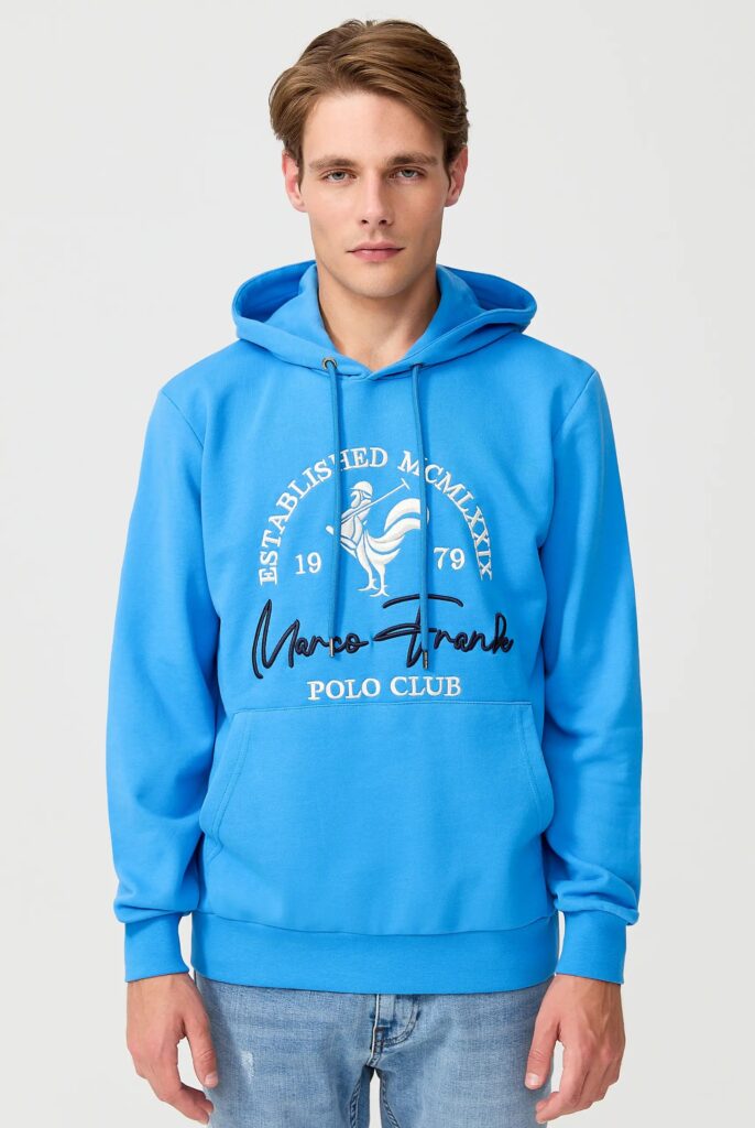 Paradis:  Sweat à Capuche avec l’emblématique Logo du Coq Brodé - 21