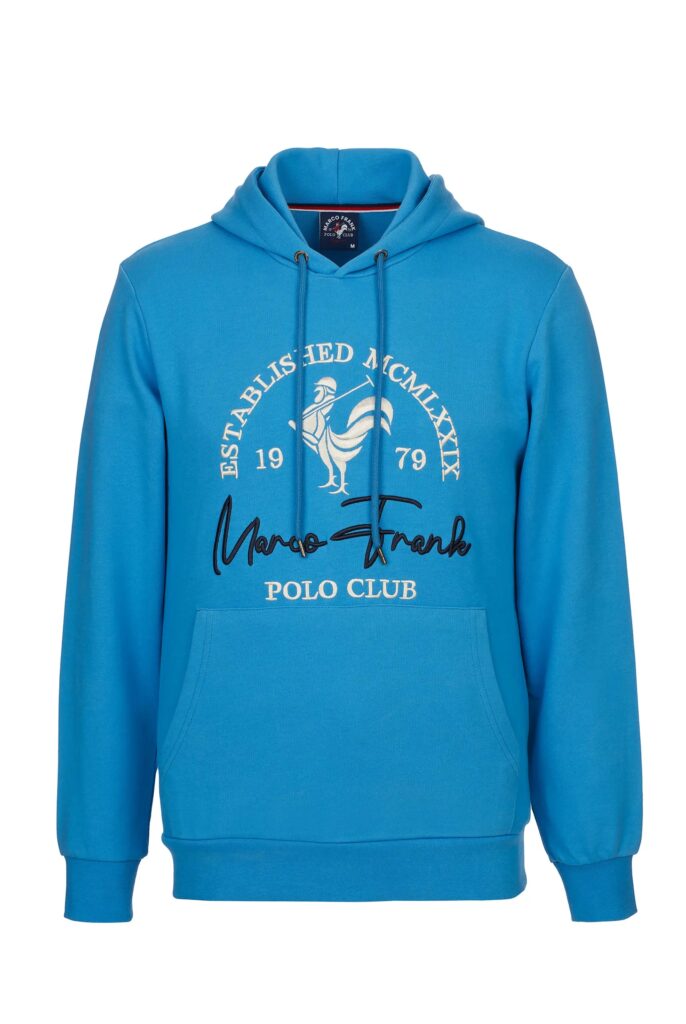 Paradis:  Sweat à Capuche avec l’emblématique Logo du Coq Brodé - 66