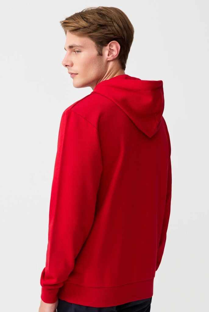 Paradis:  Sweat à Capuche avec l’emblématique Logo du Coq Brodé - 60