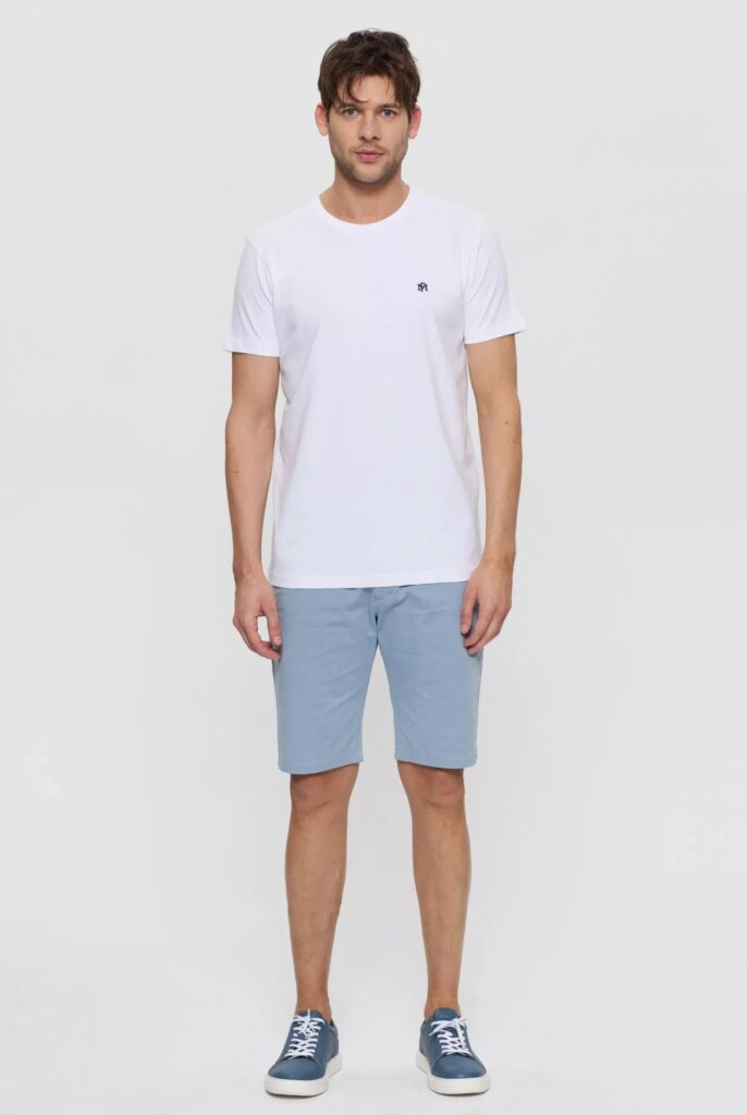 Philippe : T-Shirt avec Monogramme Logo MF Brodé - 15