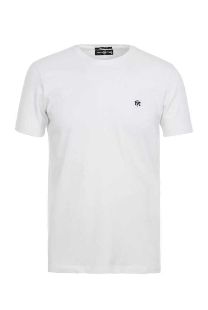 Philippe : T-Shirt avec Monogramme Logo MF Brodé - 41