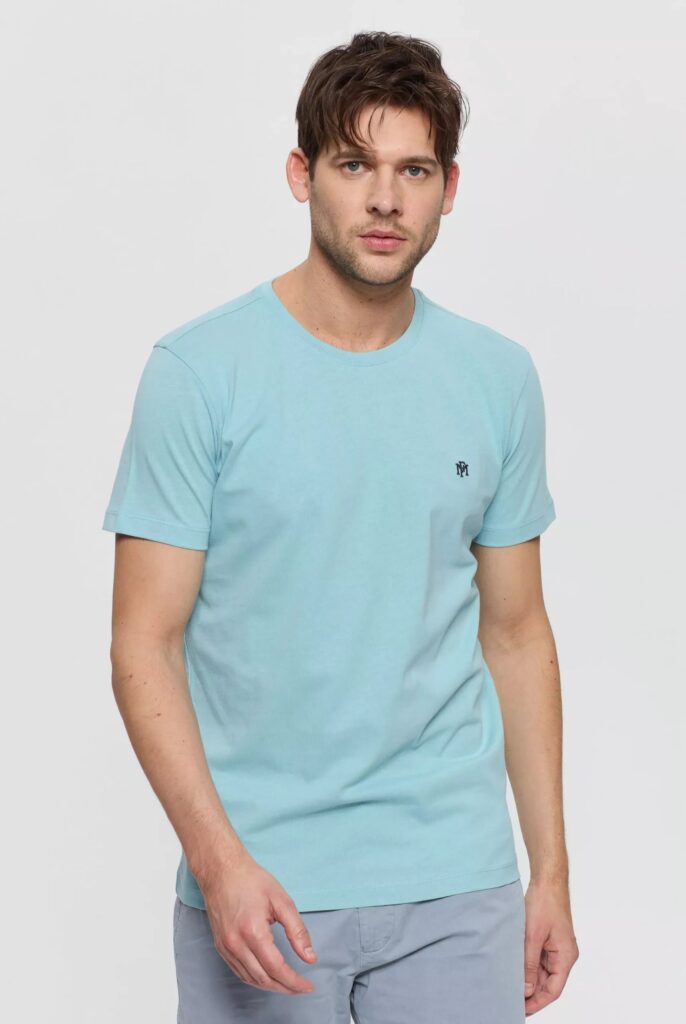 Philippe : T-Shirt avec Monogramme Logo MF Brodé - 10