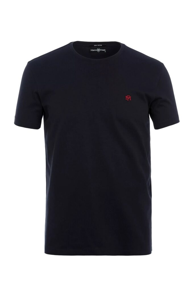 Philippe : T-Shirt avec Monogramme Logo MF Brodé - 42
