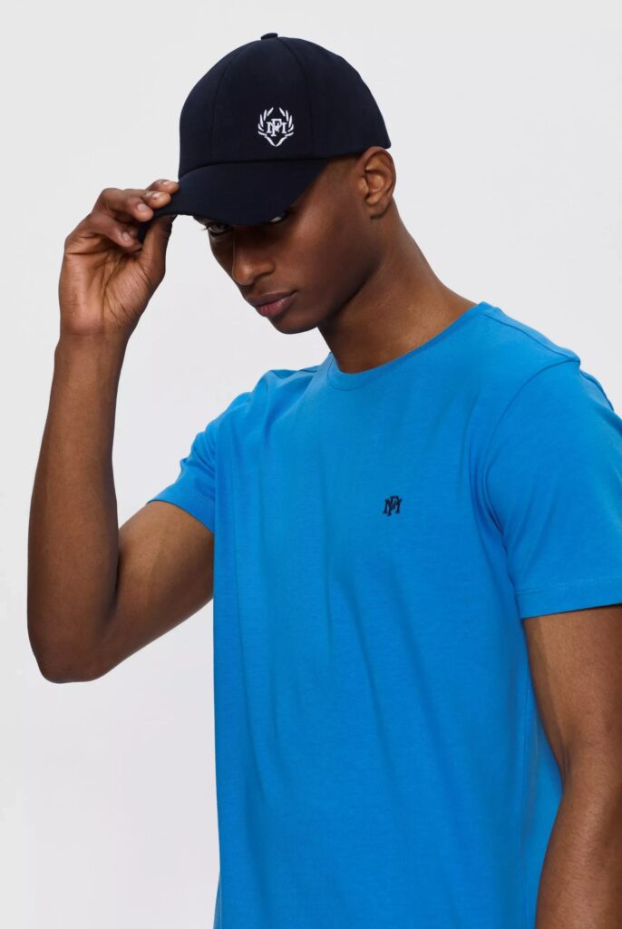 Philippe : T-Shirt avec Monogramme Logo MF Brodé - 2