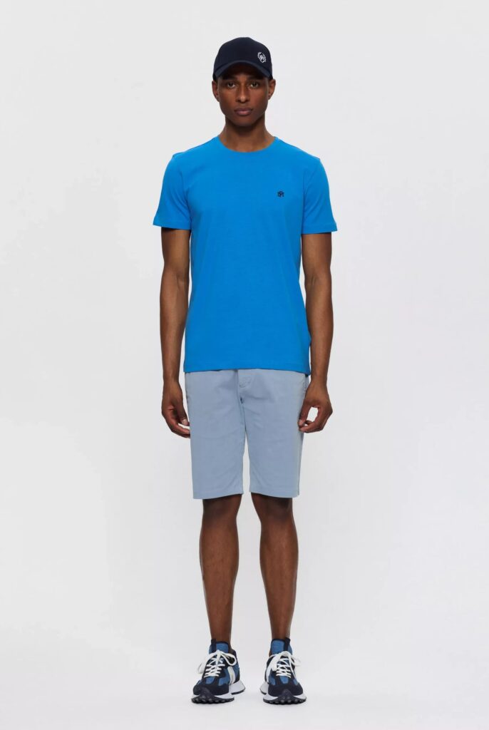 Philippe : T-Shirt avec Monogramme Logo MF Brodé - 4