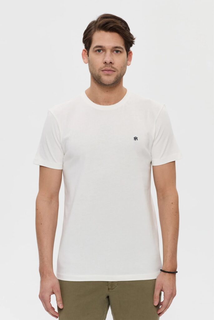 Philippe : T-Shirt avec Monogramme Logo MF Brodé - 33