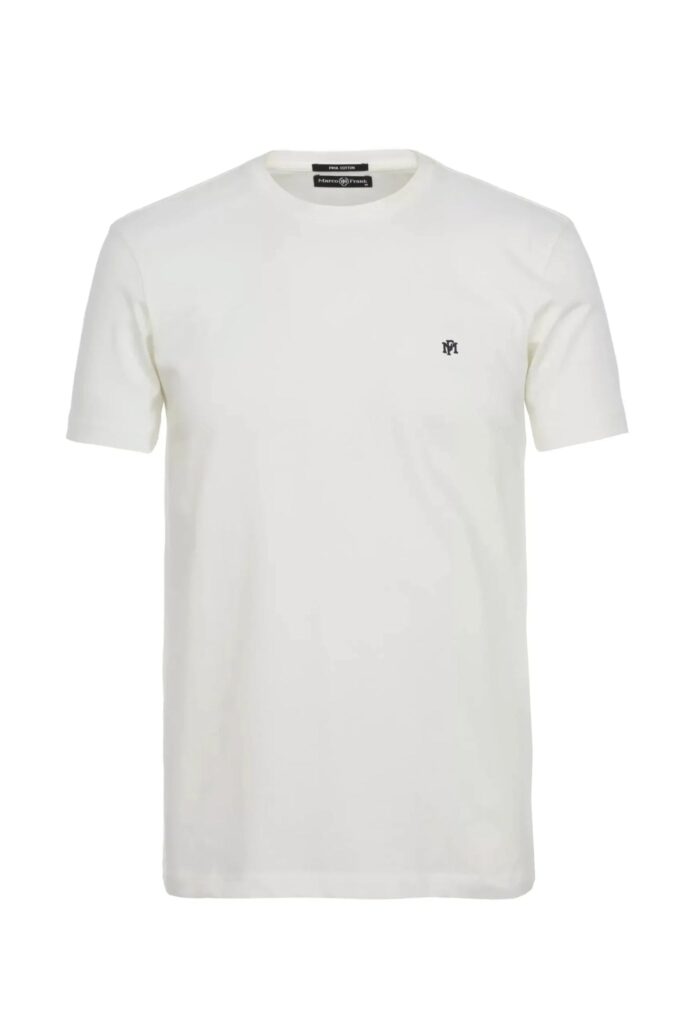 Philippe : T-Shirt avec Monogramme Logo MF Brodé - 45