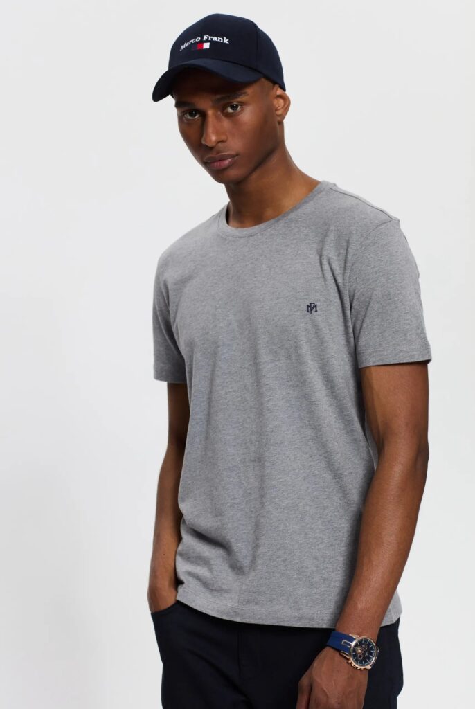 Philippe : T-Shirt avec Monogramme Logo MF Brodé - 27