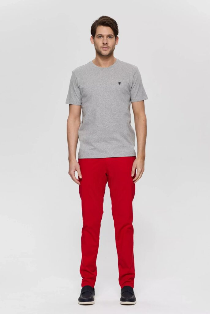 Philippe : T-Shirt avec Monogramme Logo MF Brodé - 18