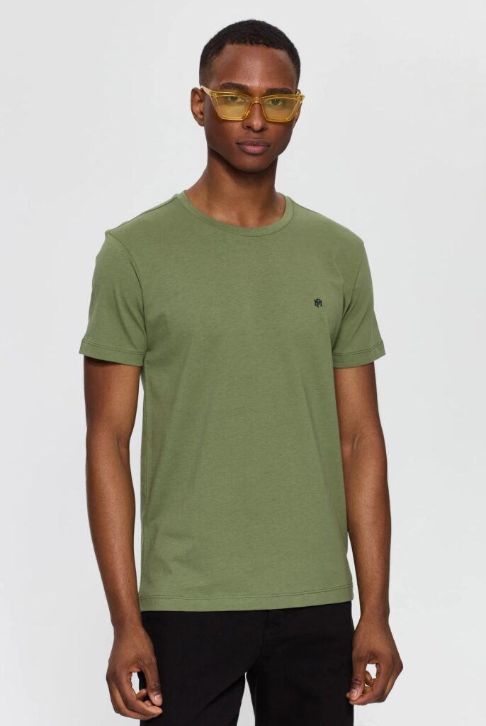 Philippe : T-Shirt avec Monogramme Logo MF Brodé - 36