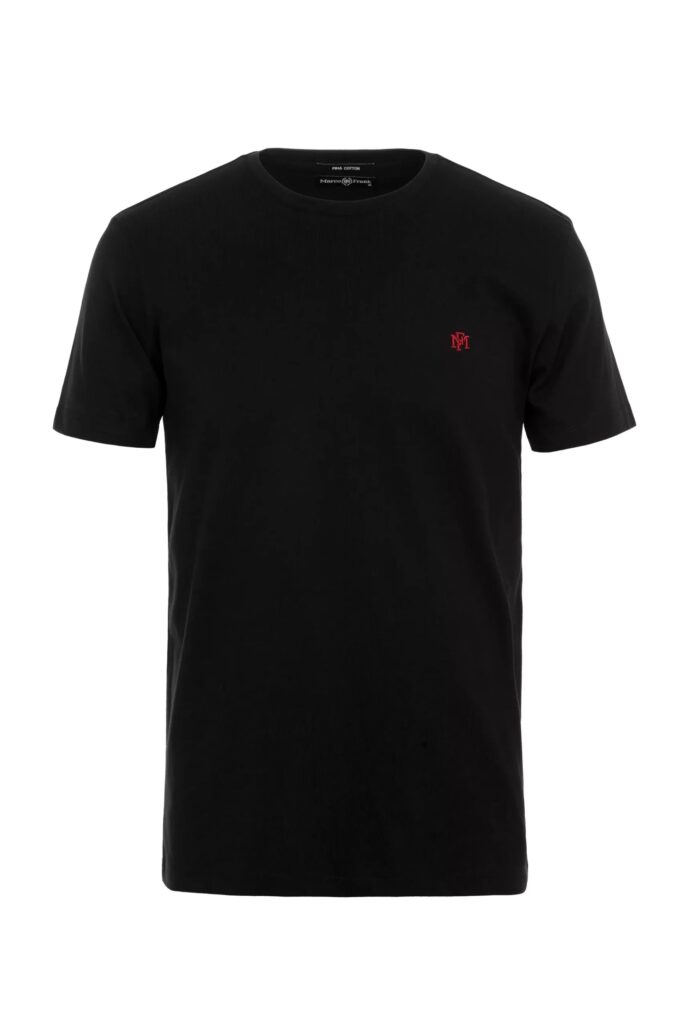 Philippe : T-Shirt avec Monogramme Logo MF Brodé - 50