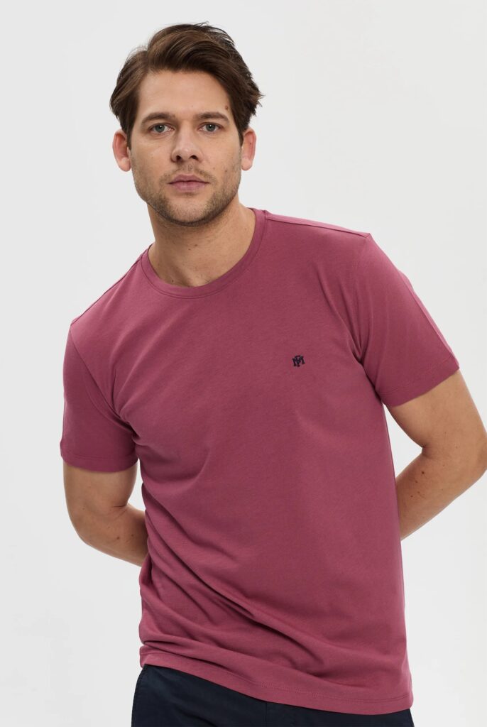 Philippe : T-Shirt avec Monogramme Logo MF Brodé - 30