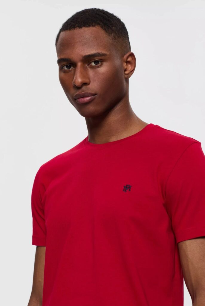 Philippe : T-Shirt avec Monogramme Logo MF Brodé - 22