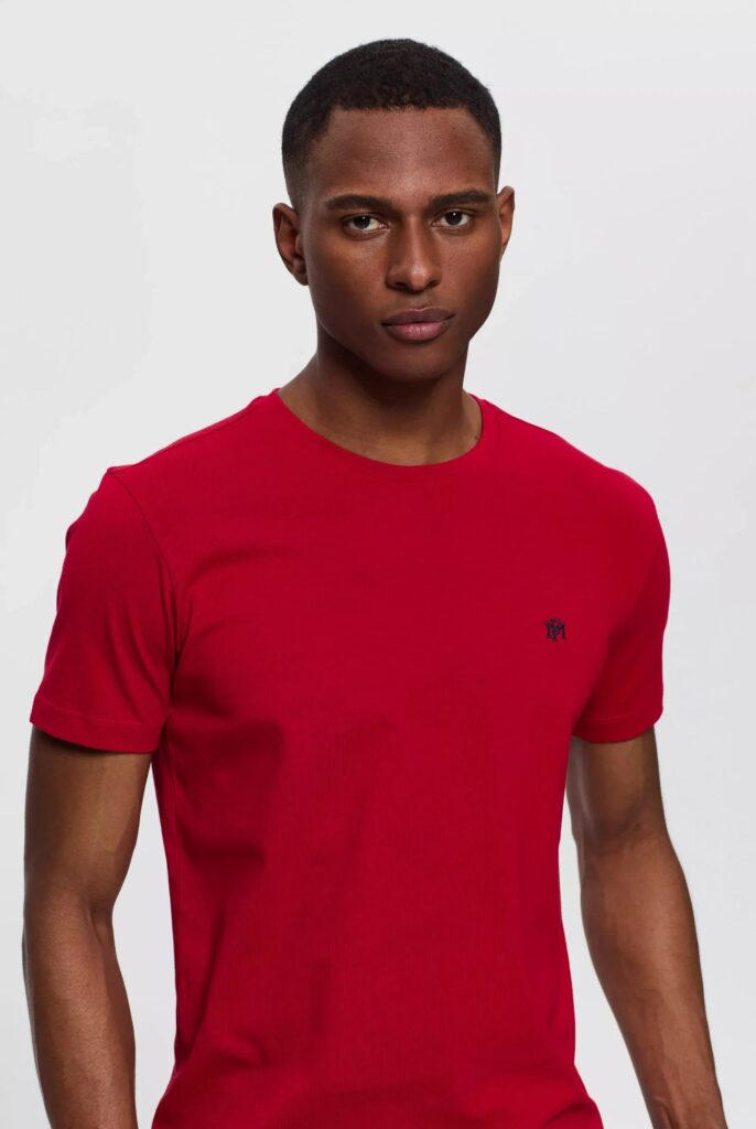 Philippe : T-Shirt avec Monogramme Logo MF Brodé - 23