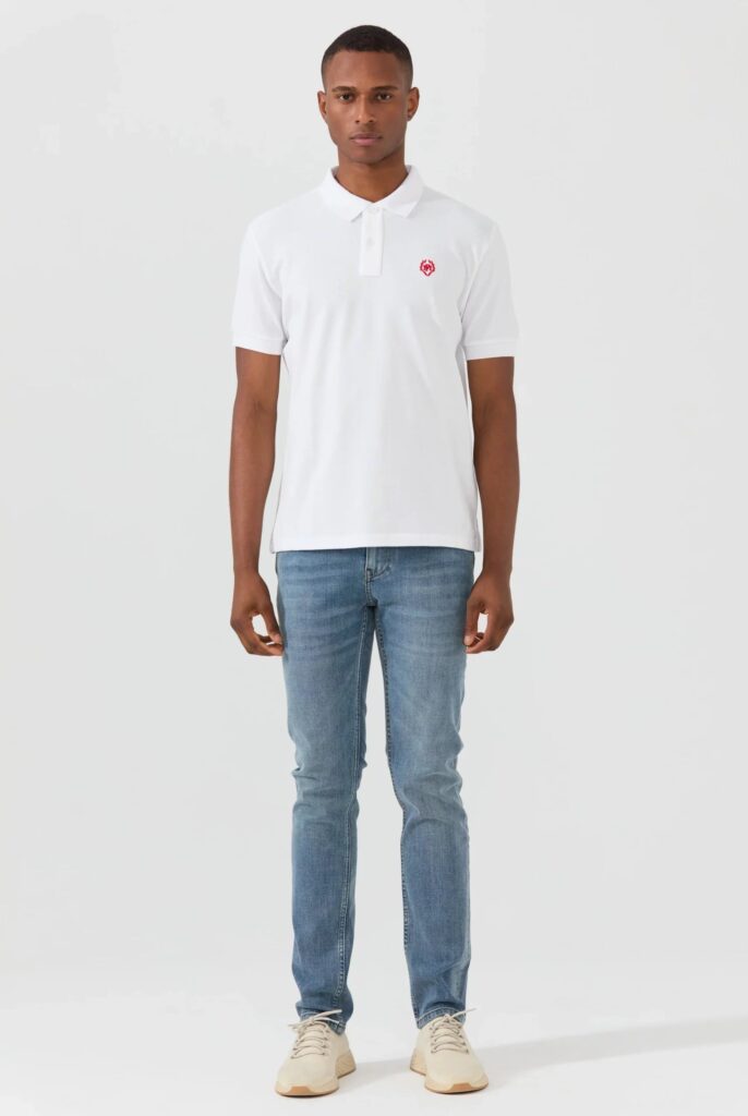 Pierre : Polo avec Logo Brodé - 7