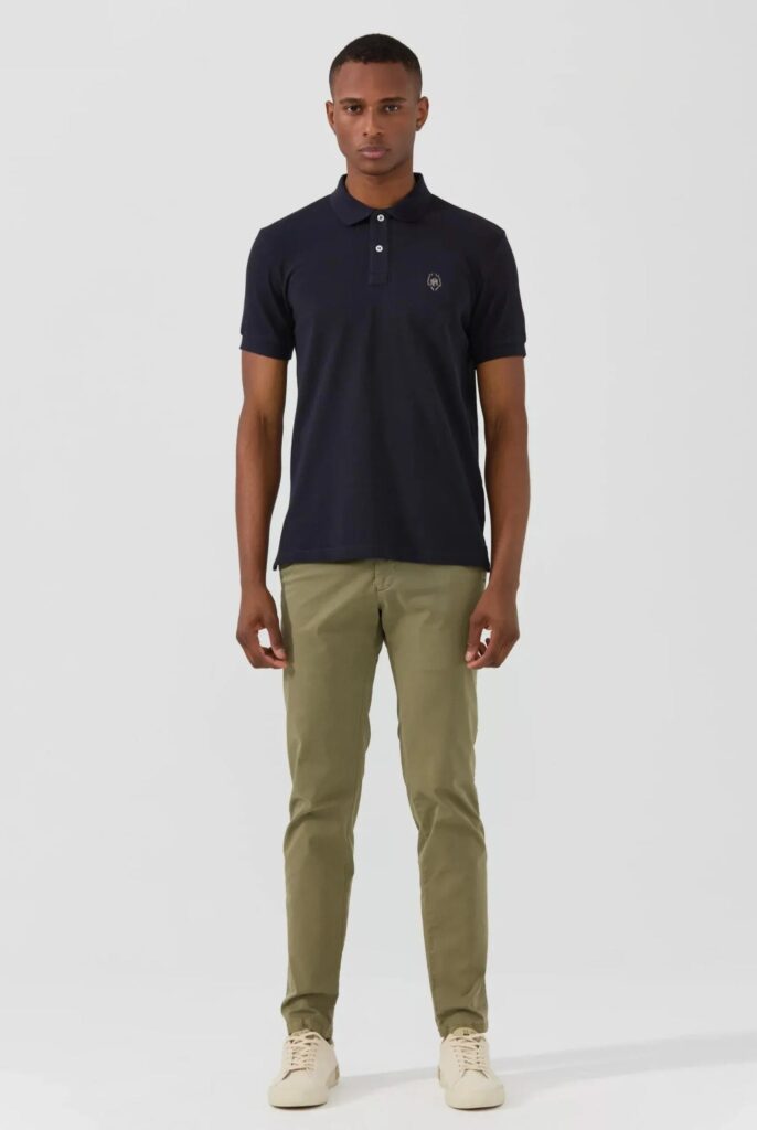 Pierre : Polo avec Logo Brodé - 44