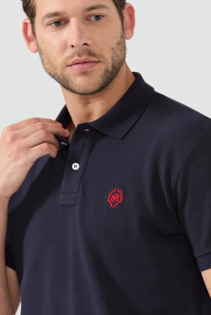 Pierre : Polo avec Logo Brodé - 28