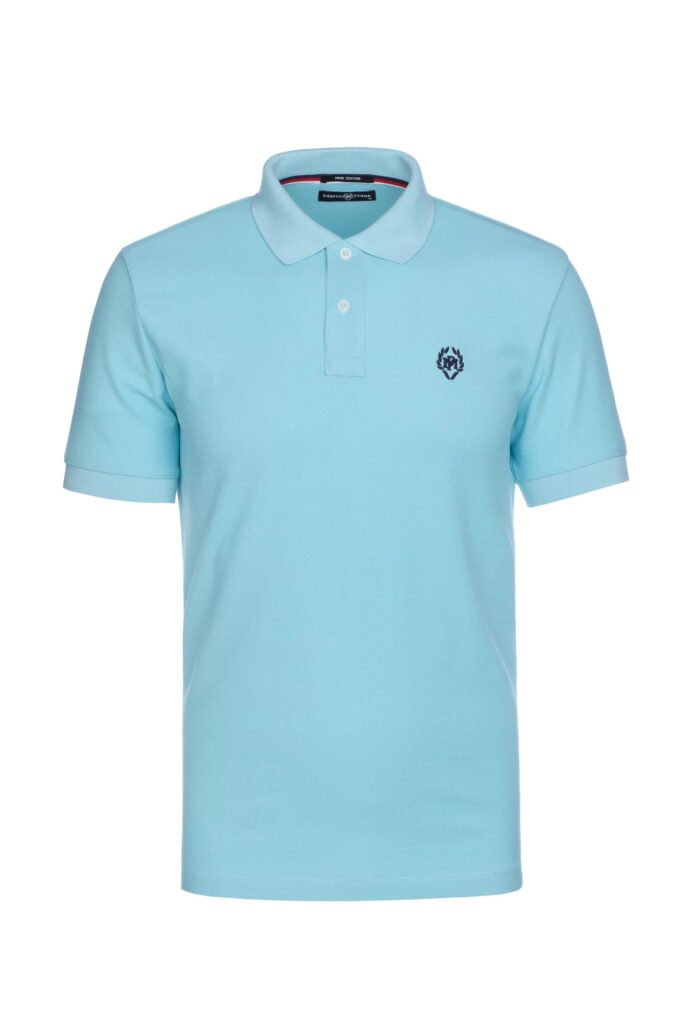 Pierre : Polo avec Logo Brodé - 46