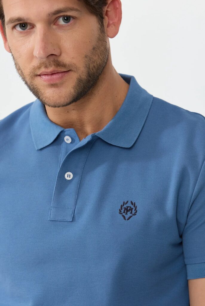 Pierre : Polo avec Logo Brodé - 34