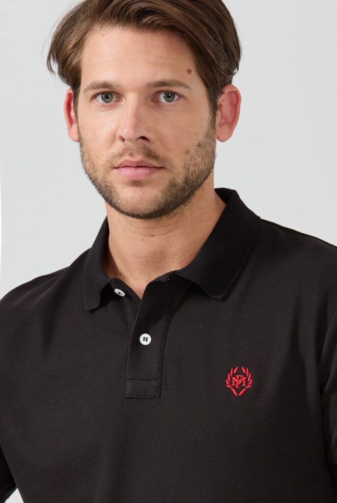 Pierre : Polo avec Logo Brodé - 19