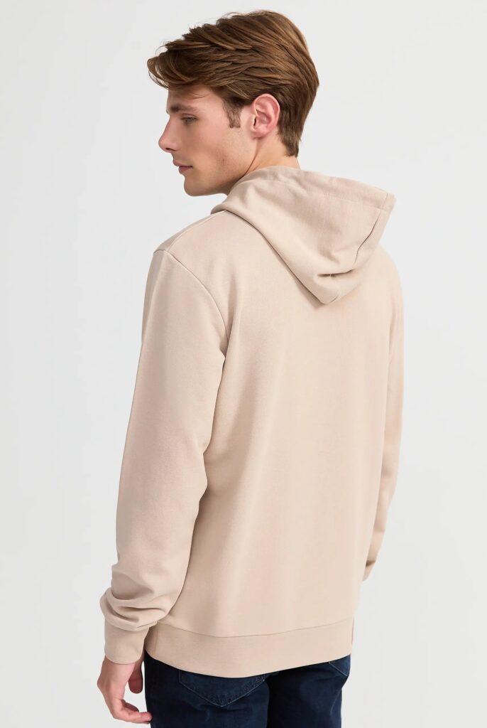 Rodolph : Sweat à Capuche en Tissu Éponge - 3