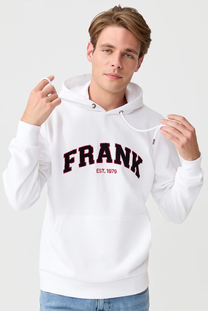 Rodolph : Sweat à Capuche en Tissu Éponge - 18