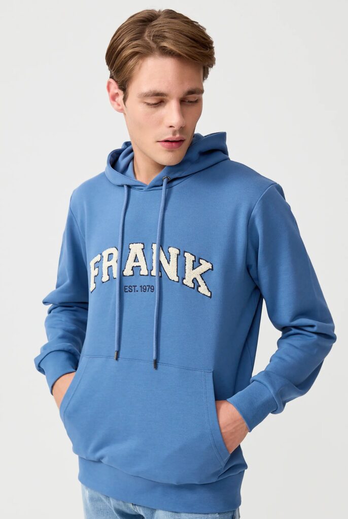 Rodolph : Sweat à Capuche en Tissu Éponge - 35