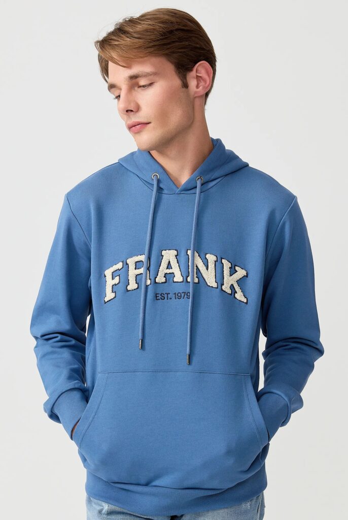 Rodolph : Sweat à Capuche en Tissu Éponge - 38