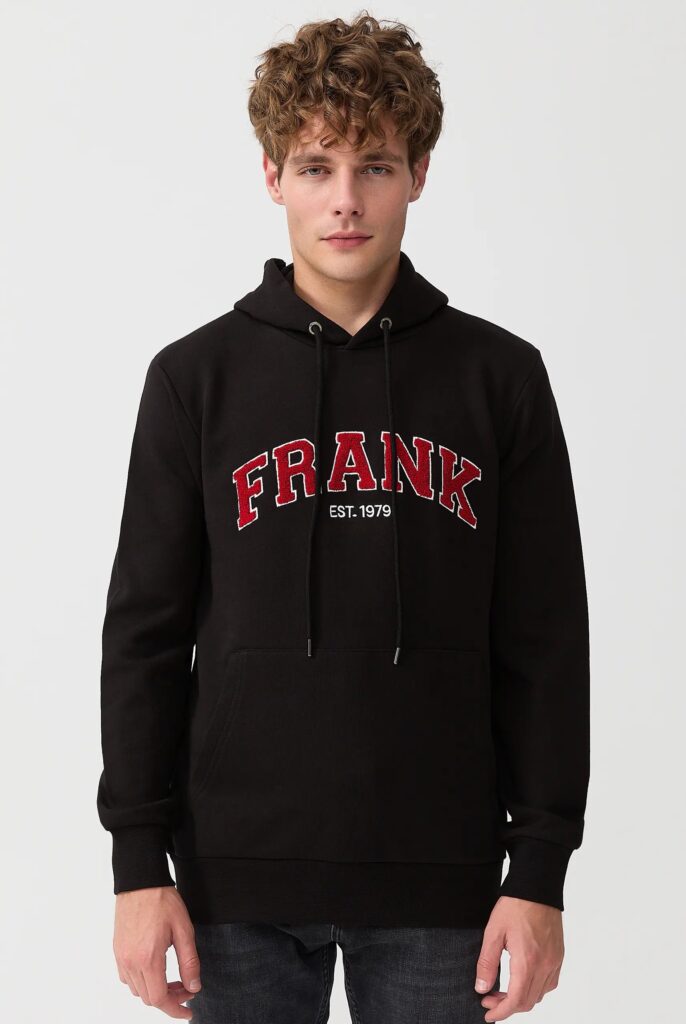 Rodolph : Sweat à Capuche en Tissu Éponge - 43