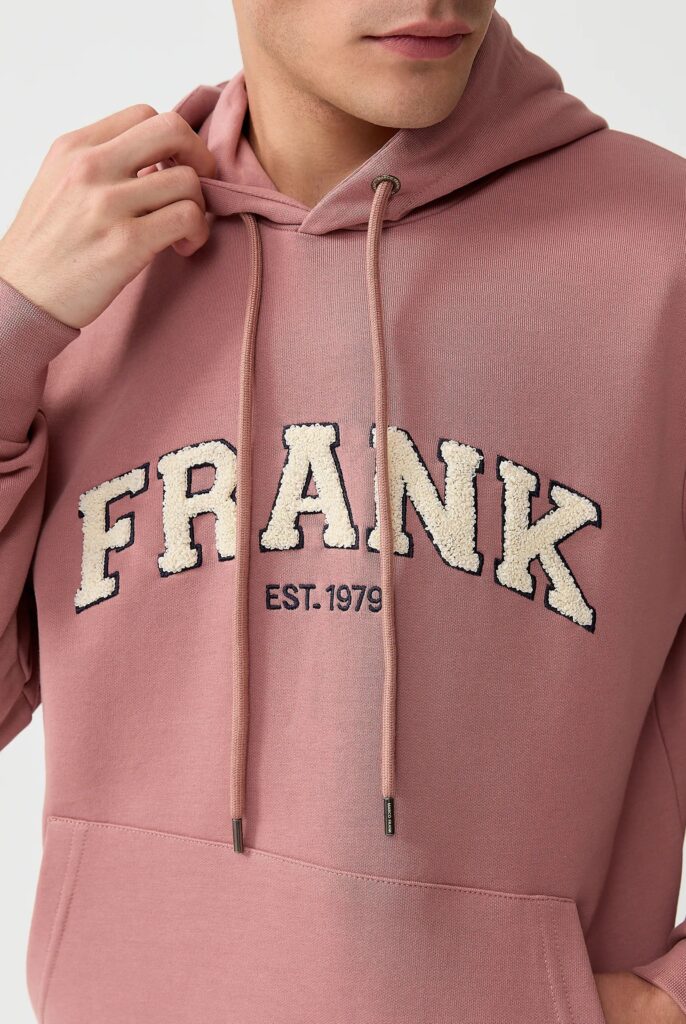 Rodolph : Sweat à Capuche en Tissu Éponge - 44