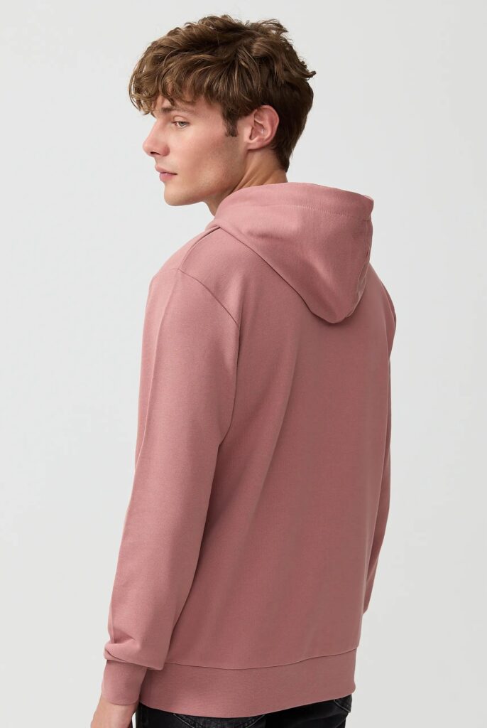 Rodolph : Sweat à Capuche en Tissu Éponge - 45