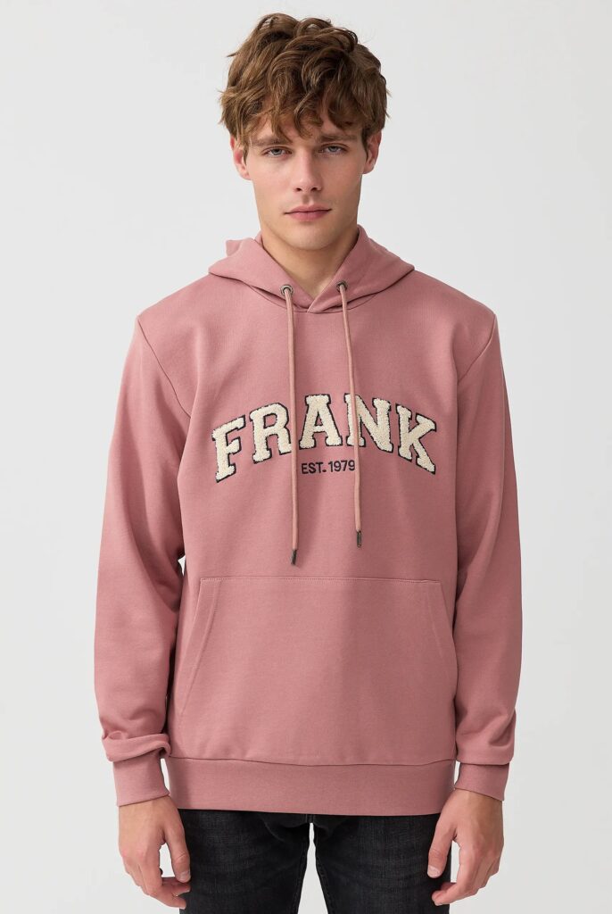 Rodolph : Sweat à Capuche en Tissu Éponge - 46