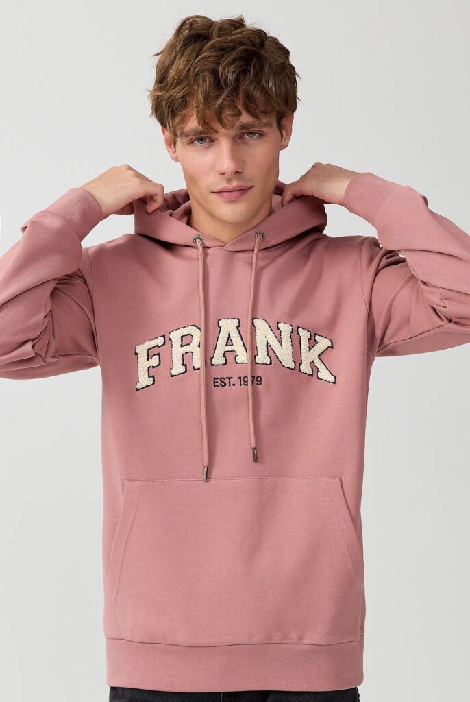 Rodolph : Sweat à Capuche en Tissu Éponge - 48