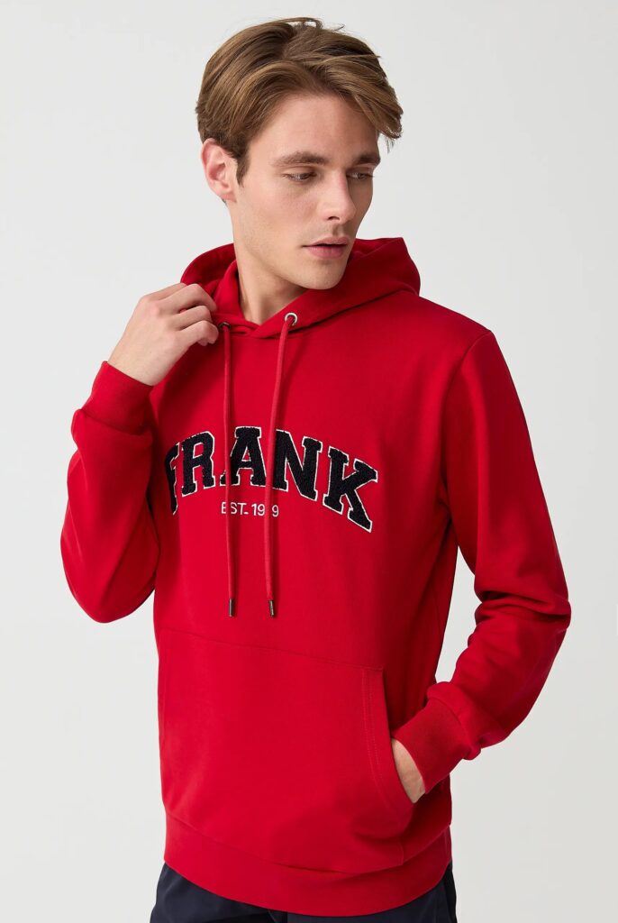 Rodolph : Sweat à Capuche en Tissu Éponge - 12