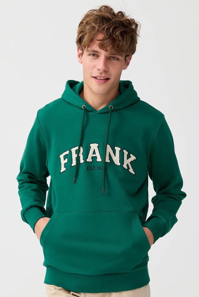 Rodolph : Sweat à Capuche en Tissu Éponge - 51