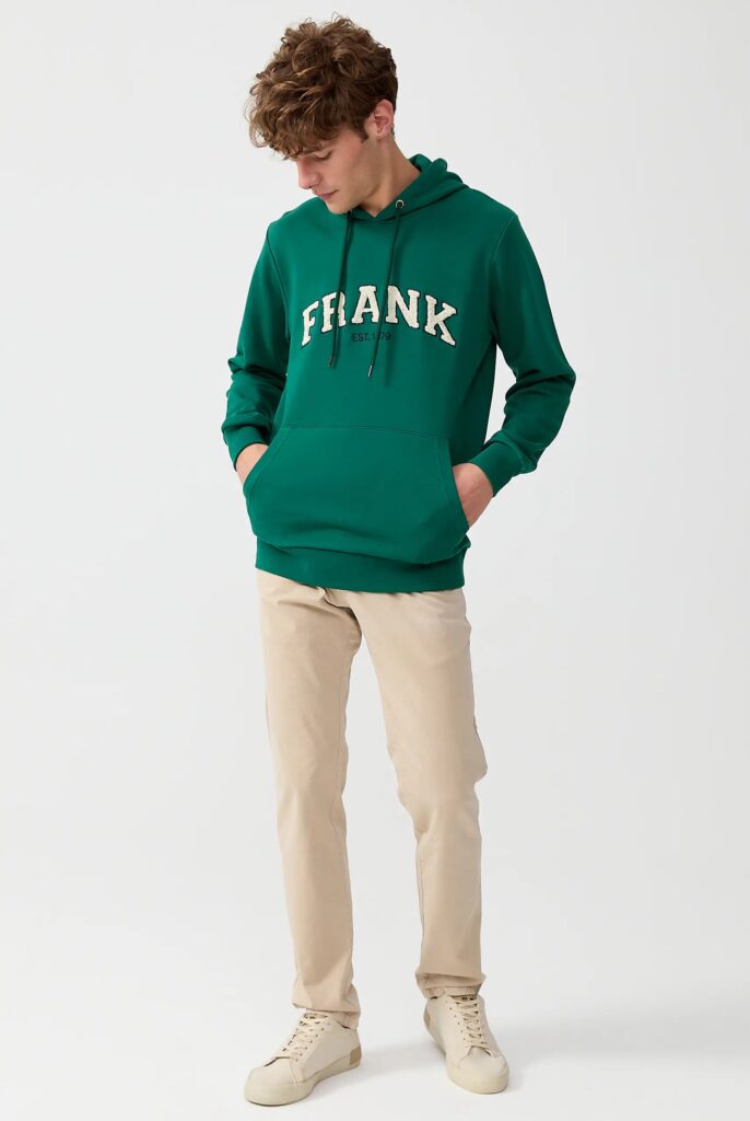 Rodolph : Sweat à Capuche en Tissu Éponge - 52